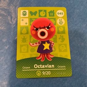 Genuine ACNH amiibo Octavian